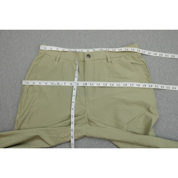 Adidas Pants Mens 33 x 30 Beige Khaki Stretch Golf Performance Chino - Picture 5 of 7